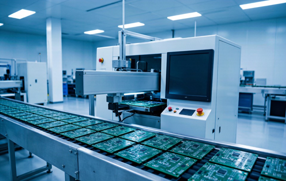 Automated optical inspection verifying a PCB assembly